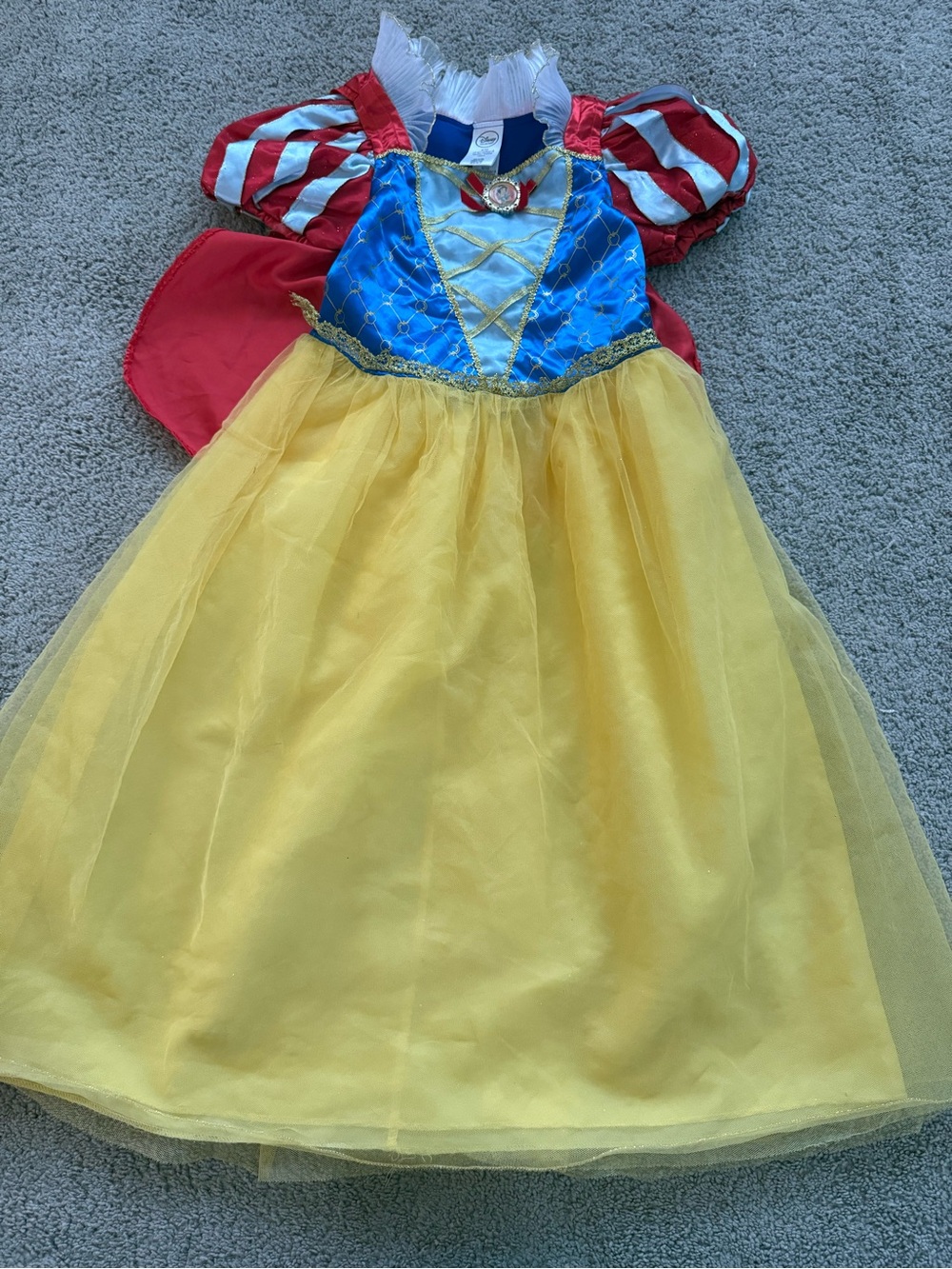 Disney Store Snow White Dress Size Kids 9/10